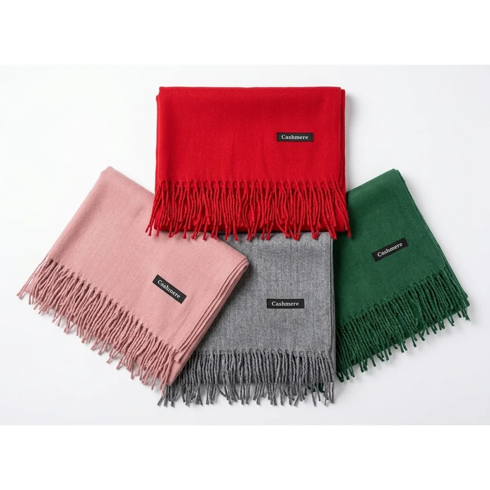 Bufanda tipo cashmere
