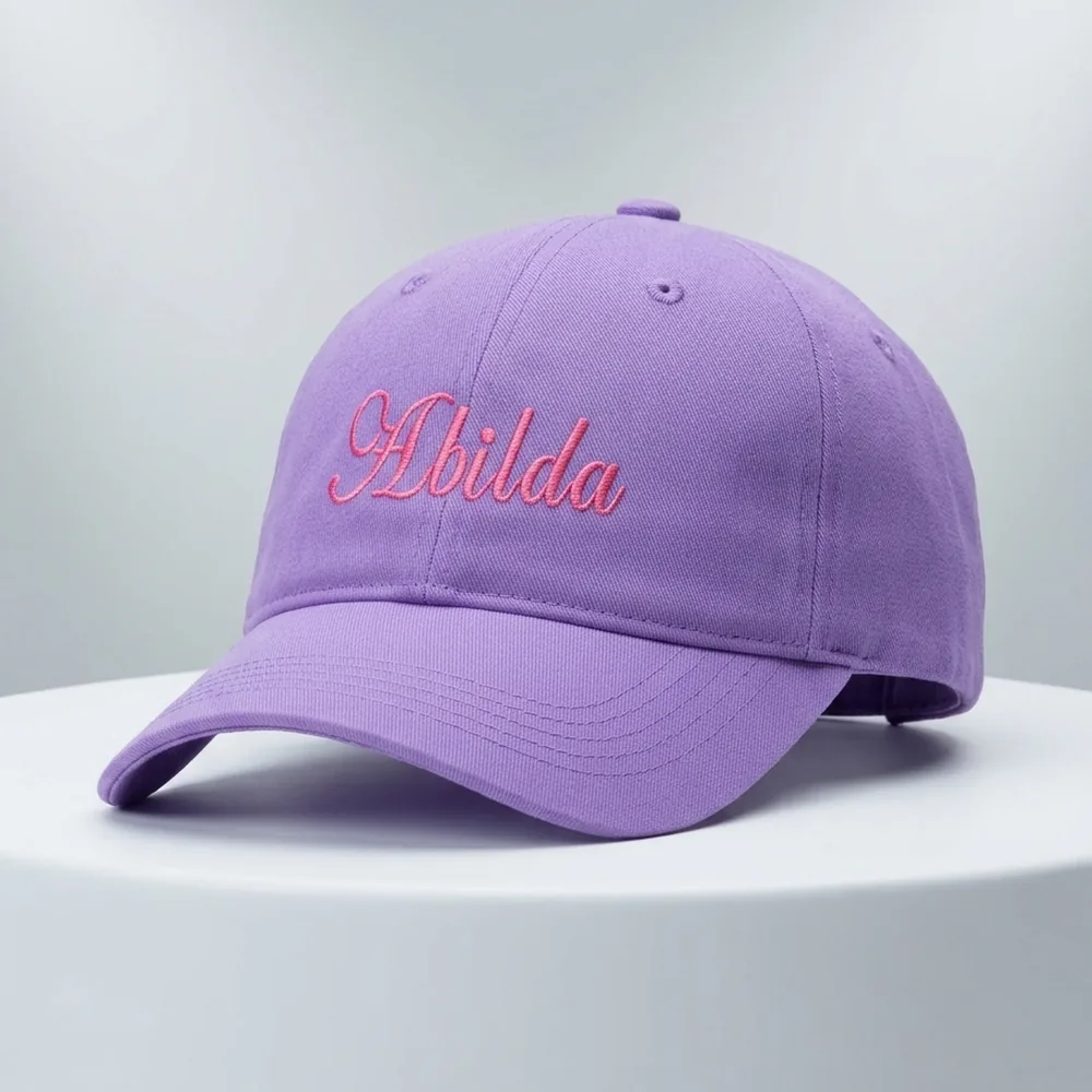 Gorra bordada con nombre