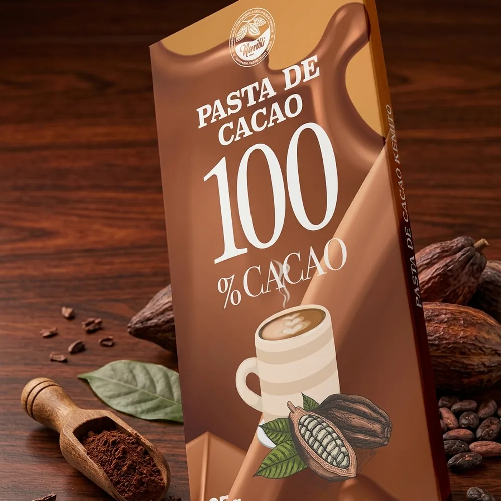Pasta de cacao 100 % — barra 85 g