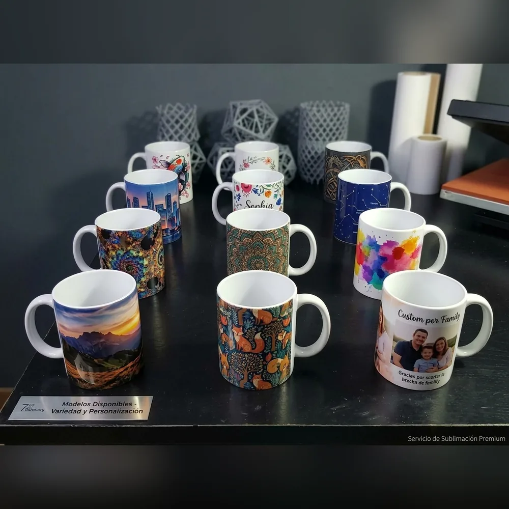 Taza sublimada con tu foto